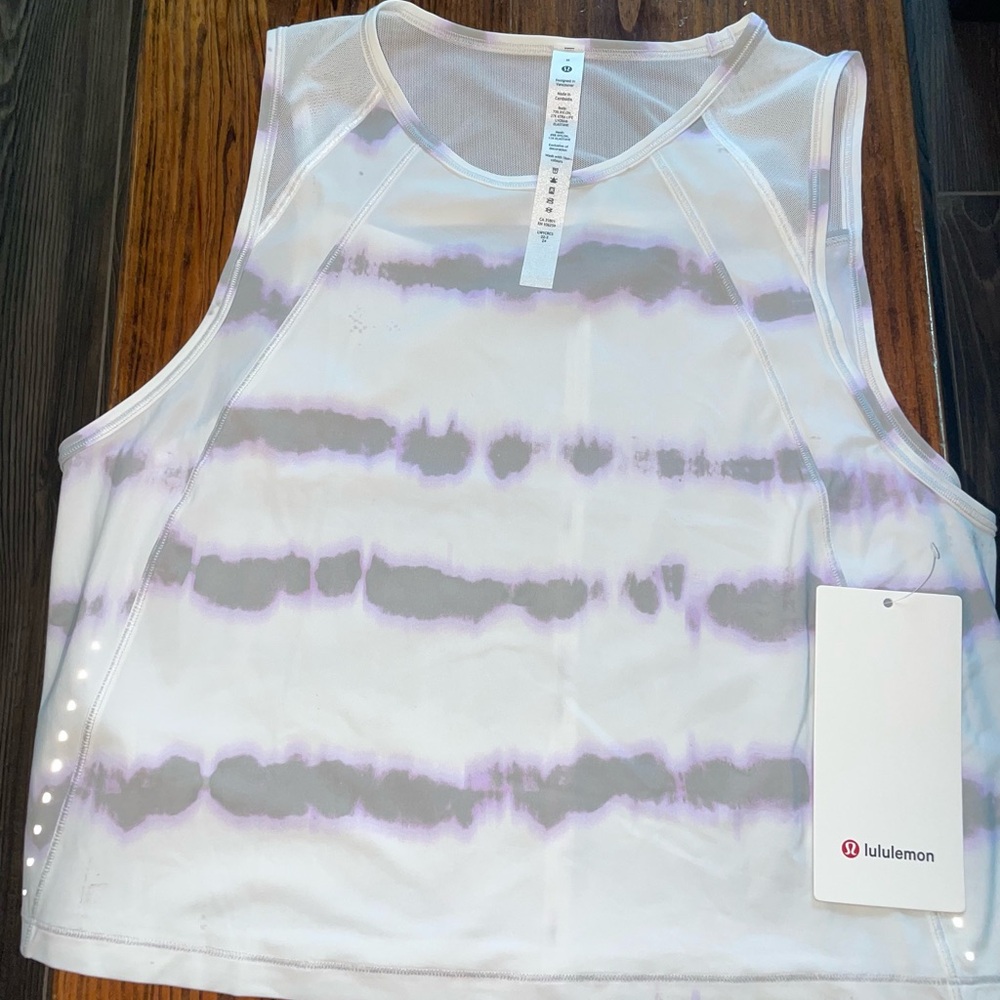 Lululemon Cropped Sculpt Tank